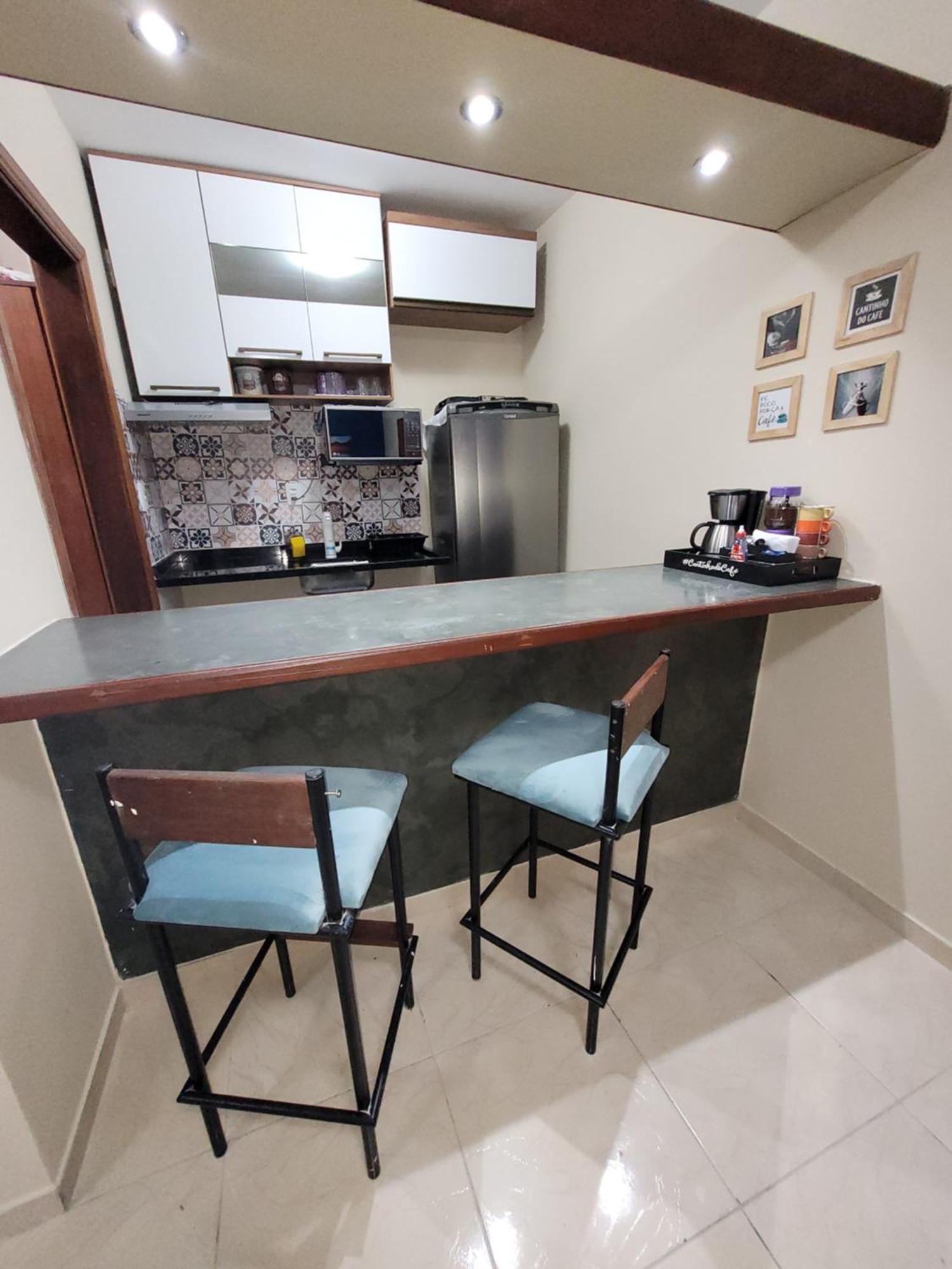 São Vicente Flat Completo Novo A 350M Da Praia Com Piscina מראה חיצוני תמונה